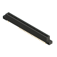 28 positionen Buchse Steckverbinder Nicht angegeben - Einzelkante Gold 0,156" (3,96mm) Schwarz