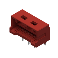 6 Position Receptacle Connector 0.059" (1.50mm) Through Hole, Right Angle Tin