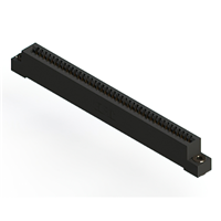 41 positionen Buchse Steckverbinder Nicht angegeben - Einzelkante Gold 0,100" (2,54mm) Schwarz