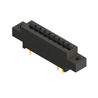 16 Position Female Connector Non Specified - Dual Edge Gold 0.156" (3.96mm) Black