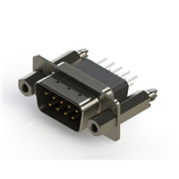 9 Positionen, D-Sub , Stecker, Steckverbinder Steckverbinder