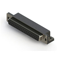 37 Position D-Sub Receptacle, Female Sockets Connector