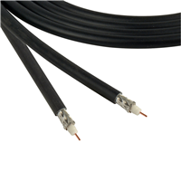 Coaxial Cable 20 AWG RG-59 100.0' (30.48m)