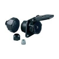 5 Positioner rund kontakt Uttag (hanstift) Crimp