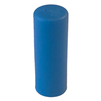 End Cap Blue 0.38" Dia x 1.75" H (9.5mm x 44.5mm)