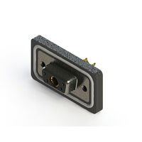 5 (4 + 1 Power) Position D-Sub, Combo Receptacle, Female Sockets Connector