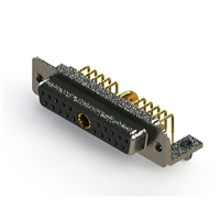 21 (20 + 1 Power) Position D-Sub, Combo Receptacle, Female Sockets Connector