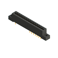 30 posizione Femmina Connettori Non specificato - Doppio bordo Oro 0,156" (3,96mm) Nero