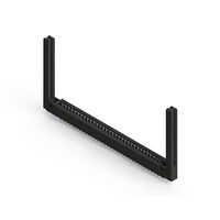 64 positionen Buchse Steckverbinder Nicht angegeben - Doppelkante Zinn 0,156" (3,96mm) Schwarz