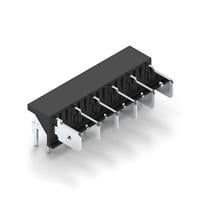 0.248" (6.30mm) Quick Connect Male Solder Connector Non-Mating End Insulated