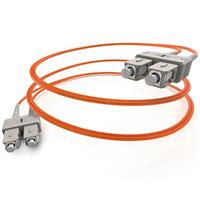 Cable Fiber Optic SC Duplex To SC Duplex 62.5/125 82.0' (25.0m)