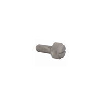 M6x1 Knob Thumb Screw Slotted Drive Nylon