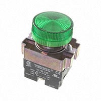 LED Panel Indicator Green 110V 15mA Screw Terminal