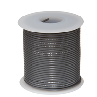 20 AWG Hook-Up Wire 10/30 Gray 300V 100.0' (30.5m)