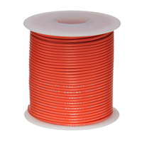 20 AWG Hook-Up Wire 10/30 Orange 300V 100.0' (30.5m)