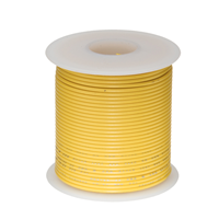20 AWG Hook-Up Wire 10/30 Yellow 300V 100.0' (30.5m)