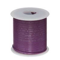 24 AWG Hook-Up Wire 7/32 Violet 300V 100.0' (30.5m)