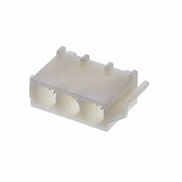 3 Position Receptacle Connector 0.250" (6.35mm) Through Hole Tin
