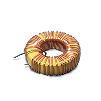 49 µH Blindado Toroidal Indutor 5.8 A Máx. 50mOhm Radial, vertical (aberto)