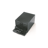 Organizador de escritorio Almacenamiento Plástico 13.97" L x 10.40" A x 8.07" H (354.8mm x 264.2mm x 205.0mm)