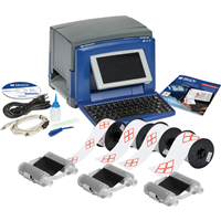 Bureaublad Thermische printer, transfer 300 dpi, snijder, PC, afdruksnelheid 3"/s, afdrukbreedte 4", USB