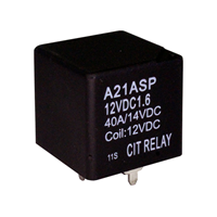 Automotive Relay SPST-NO (1 Form A) 12VDC Coil Through Hole