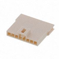 8 矩形连接器 - 外壳 插头 天然 0.098"（2.50mm）