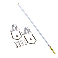 RF ANTENNA Whip, Straight N Type Female Bracket Mount