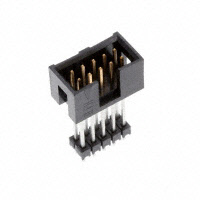 针座连接器 通孔 10 位置 0.100"（2.54mm）