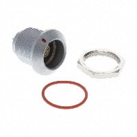 10 腳位圓形連接器 插孔、母插座 焊錫坑