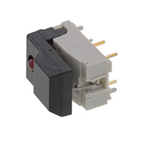 Trykkbrytere SPDT Nøkkelbryter, Belyst Gjennomgående hull