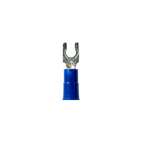 Blue 8 Stud Spade Terminal Connector Crimp 14-16 AWG