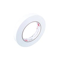 Electrical Tape Acrylic Adhesive White 1.00" (25.40mm) X 180' (55.0m) 60 yds