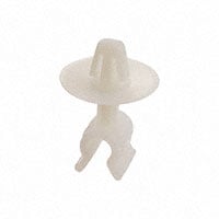 Cable Clip, U-Type Natural Arrowhead, Cupped 0.200" (5.08mm)