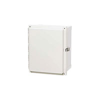 Box Plastic, Polycarbonate (PC) Light Gray Hinged Door, Lid 9.170" L x 7.060" W (232.92mm x 179.32mm) X 5.710" (145.03mm)