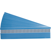 Wire Marker, Cards 0.25" W x 1.50" L (6.4mm x 38.1mm) Black Legend, White Background Vinyl