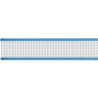 Wire Marker, Cards 0.25" W x 0.71" L (6.4mm x 18.0mm) Black Legend, White Background Vinyl Cloth