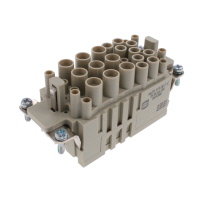 Femelle Insert sans contact Gris 36+terre Position Sertissage