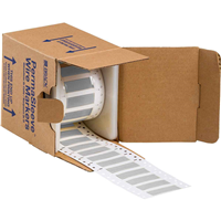 Gray Heat Shrinkable Label 2.00" W x 0.38" Dia (50.8mm x 9.5mm); Cable O.D. 0.13" ~ 0.32" (3.2mm ~ 8.1mm)