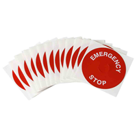 Emergency Stop Label