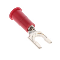 Red 8 Stud Spade Terminal Connector Crimp 18-22 AWG