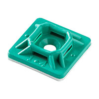 Deschidere cvadruplă Suport colier pentru cabluri Turcoaz Șurub, Nr. 4