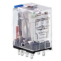 General Purpose Relay 3PDT (3 Form C) 24VDC Coil Socketable