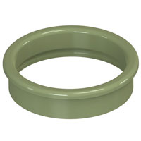Circular - 0.906" (23.01mm) Grommet, Flip 0.730" (18.54mm) Green
