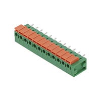 12 Position Wire to Board Terminal Block Vertical with Board 0.197" (5.00mm) Through Hole