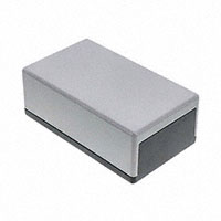 doboz műanyag, Polisztirén Szürke Kézi, Osztott oldalak 7,402" H. x 4,331" Sz. (188,00mm x 110,00mm) X 2,756" (70,00mm)