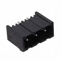 3 Position Terminal Block Header, Male Pins, Shrouded (4 Side) 0.200" (5.08mm) Vertical Through Hole