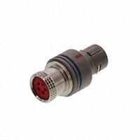 5 Position Circular Connector Plug, Male Pins Crimp