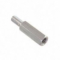 Hex Standoff Threaded #8-32 Aluminum 0.688" (17.46mm)