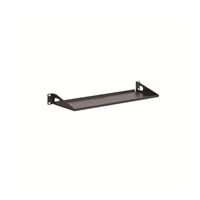 Metal, Steel Shelf 19.000" L x 6.000" W x 1.720" H (482.60mm x 152.40mm x 43.69mm) Black